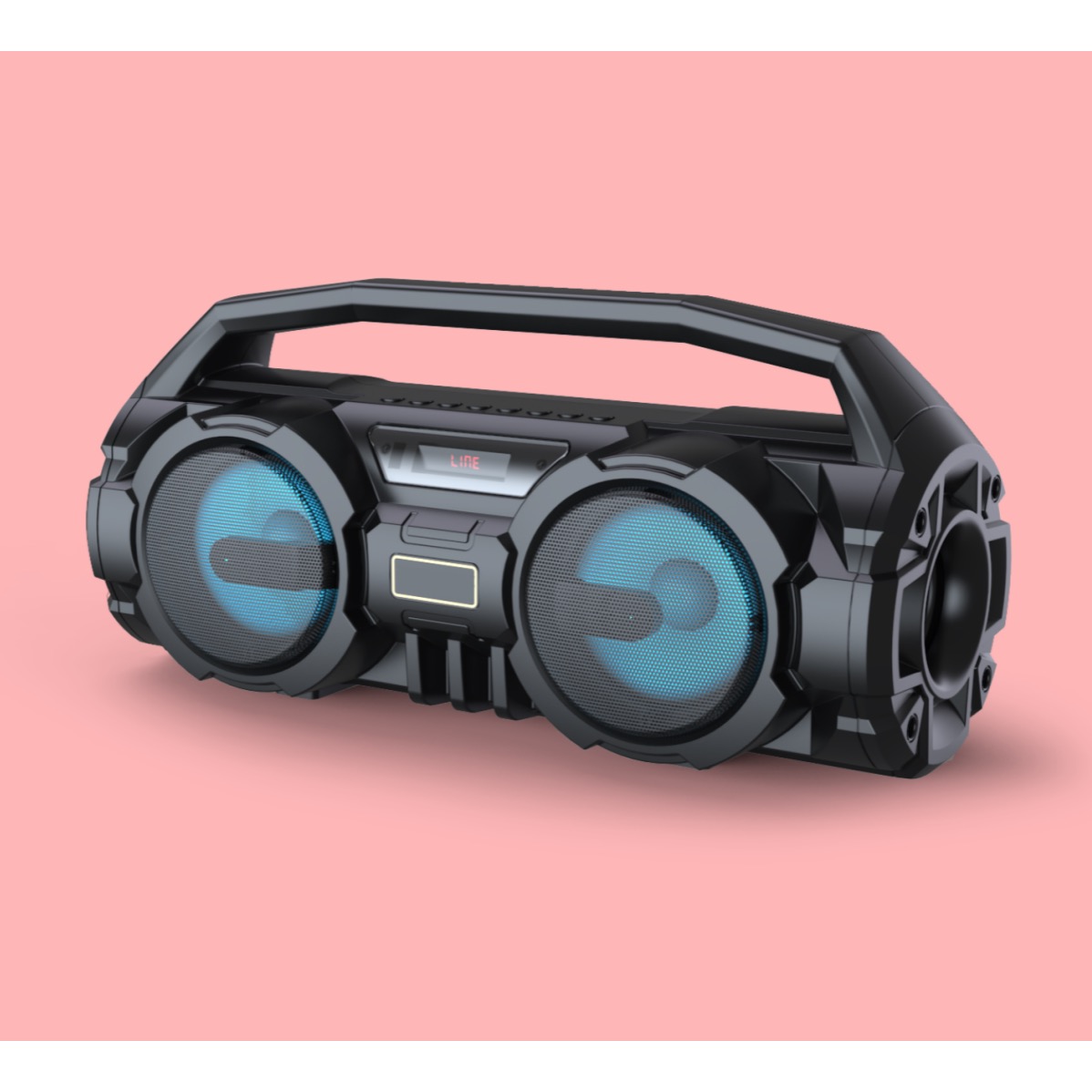 Bluetooth Speaker with Microphone Colorful lights - HB23