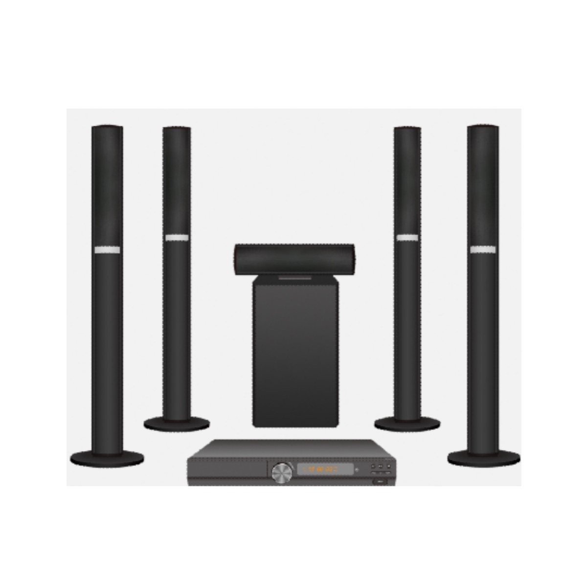 Home Theater DVD 5.1 channels 250W - HH25